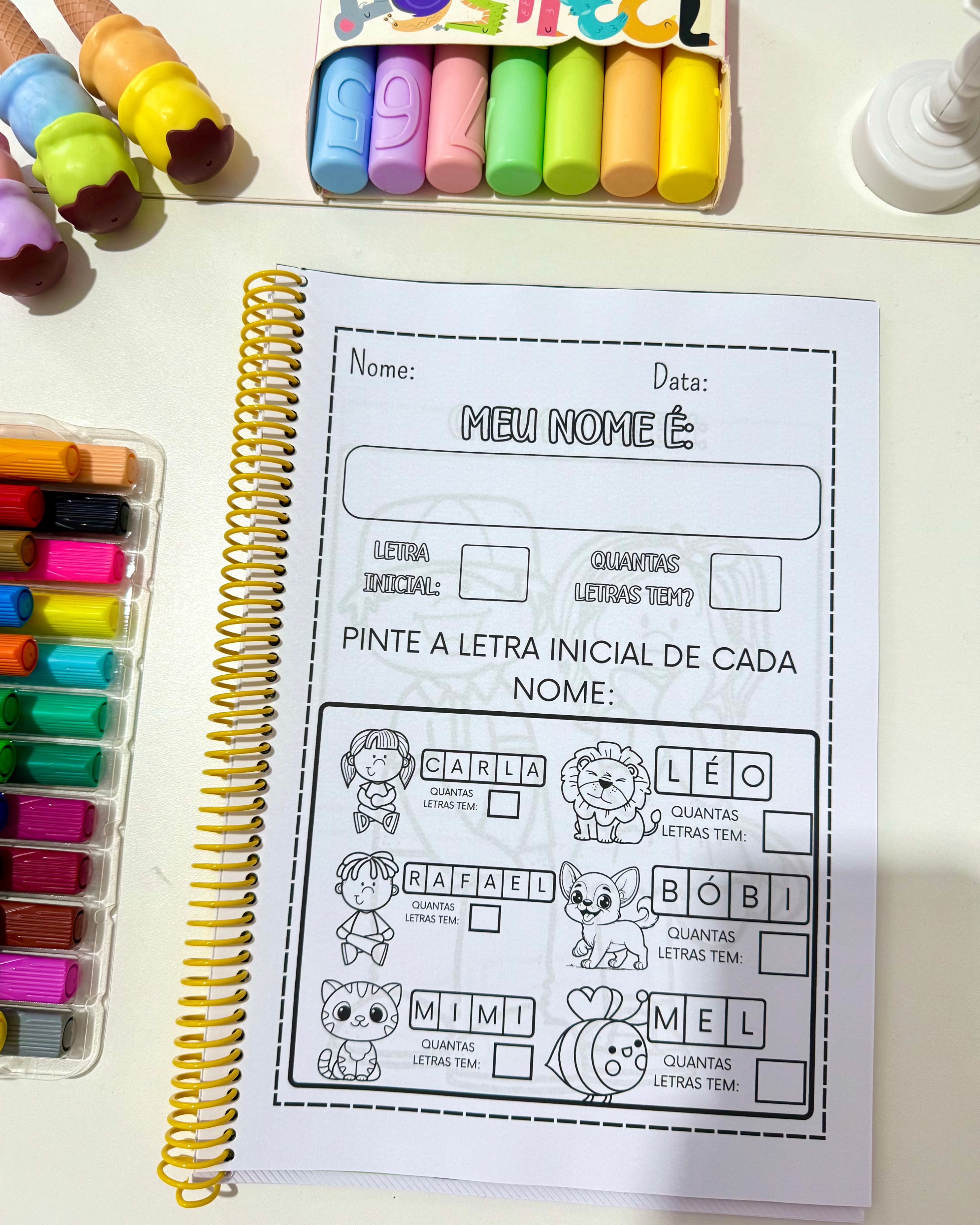 Apostila Atividades Nome Próprio - Imagem 12