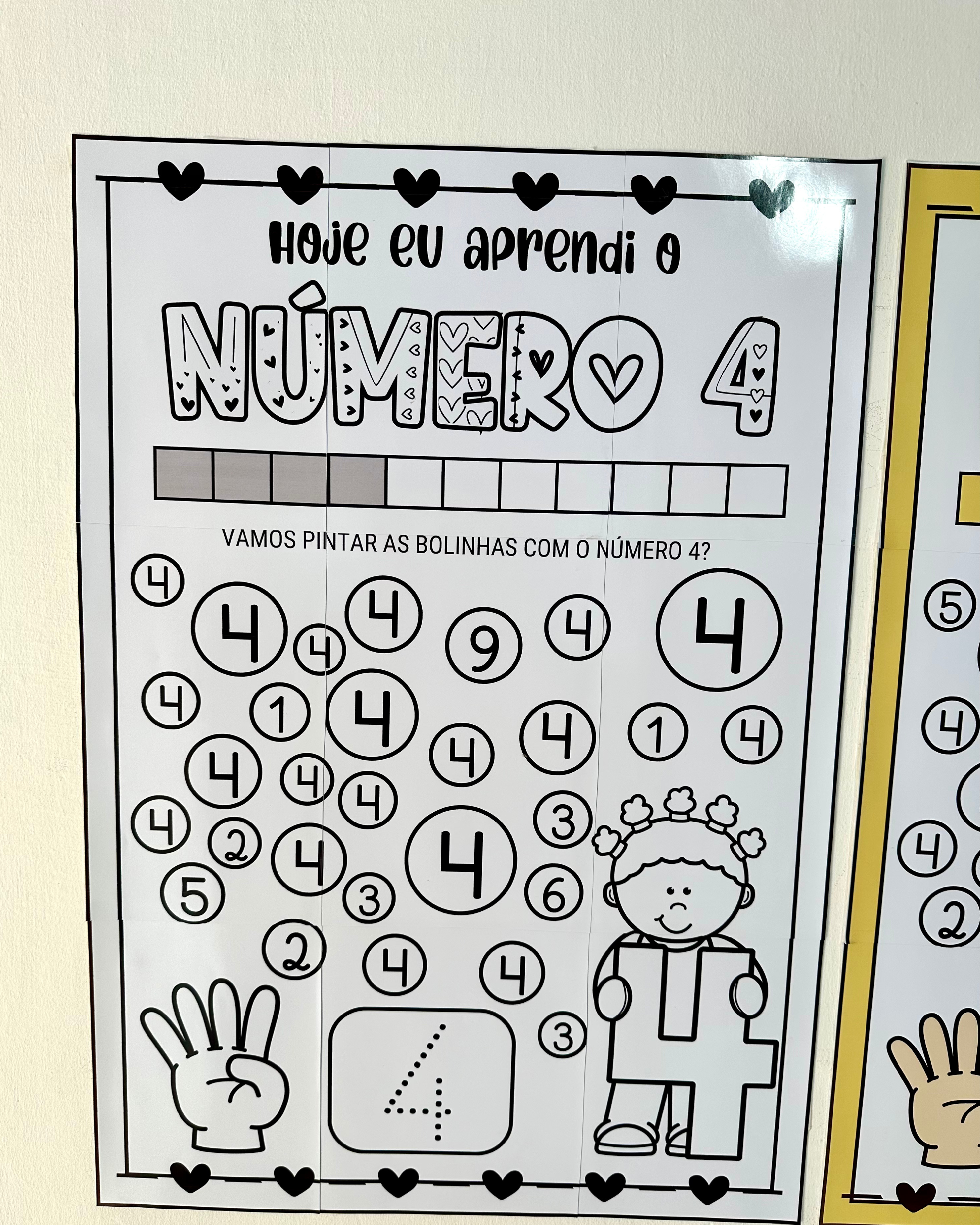 Kit Cartaz Numerais de 1 a 10 - Imagem 6