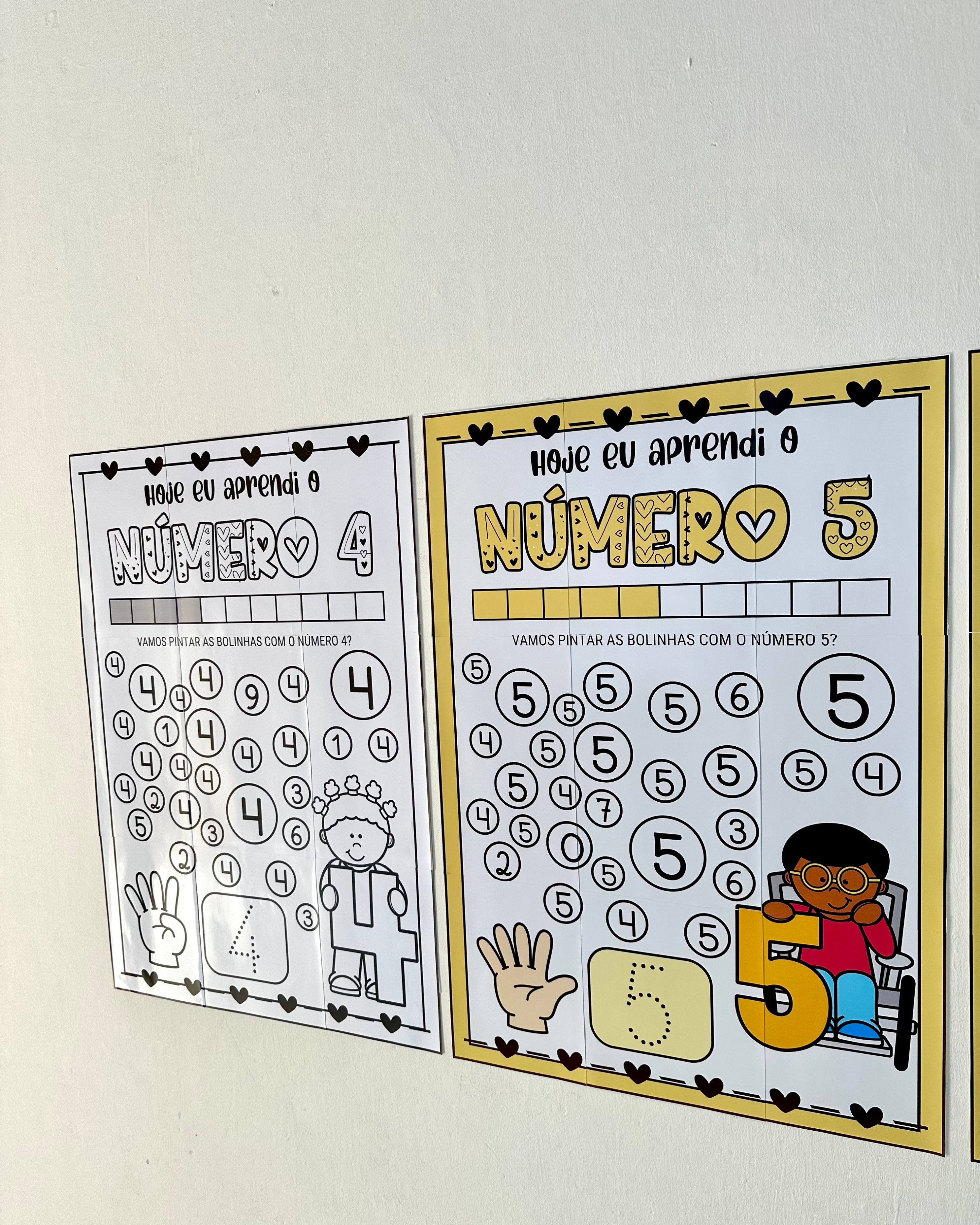 Kit Cartaz Numerais de 1 a 10 - Imagem 10