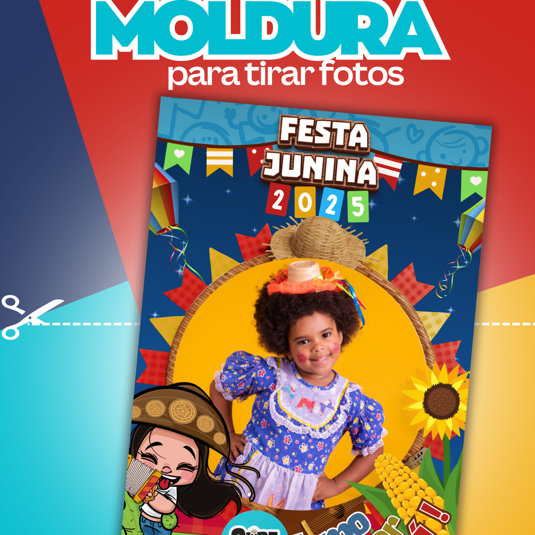 Moldura Festa junina🌽✨