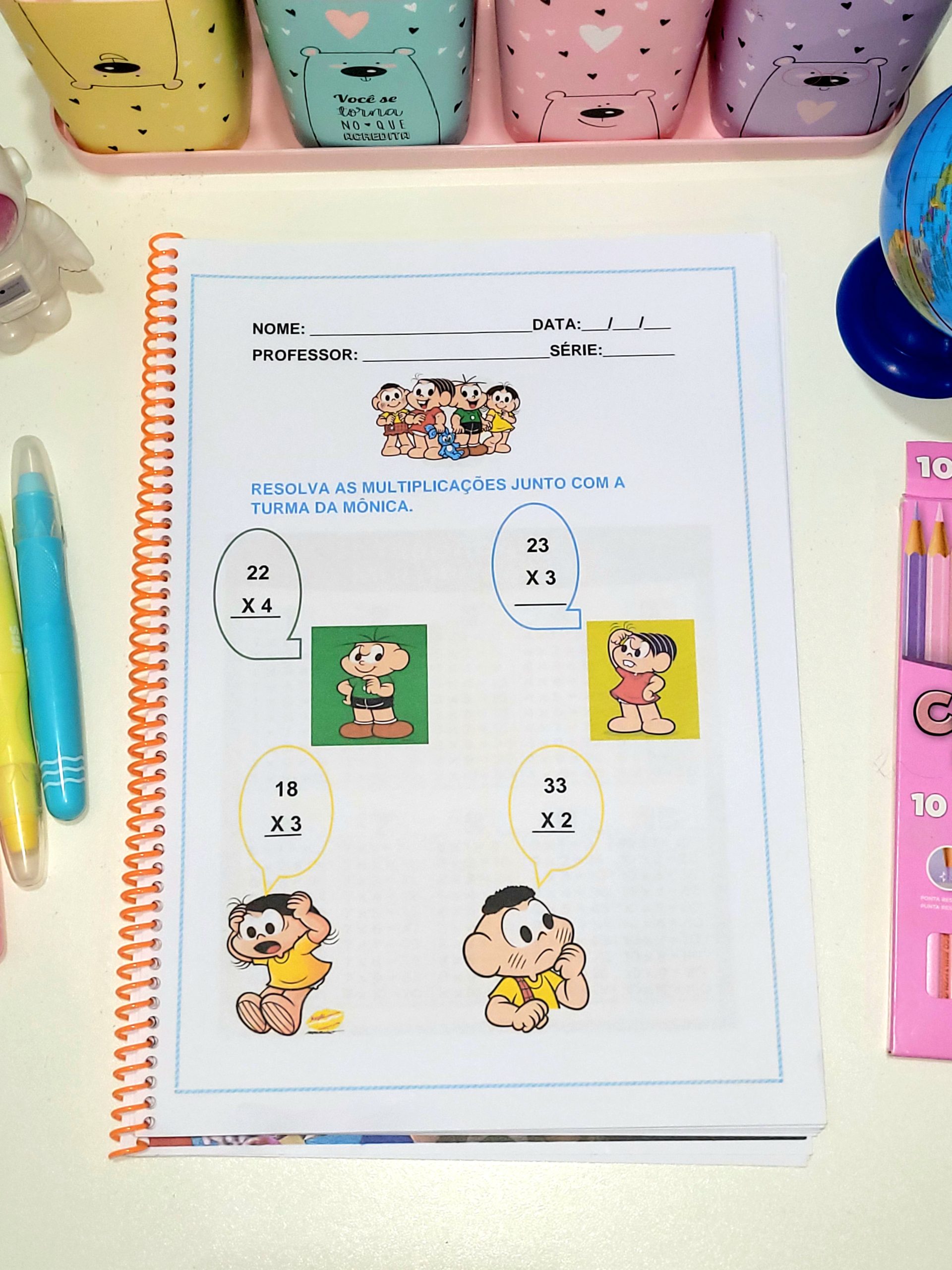 Apostila de Atividades Adaptadas para Educação Especial – Clube Alfabetinho