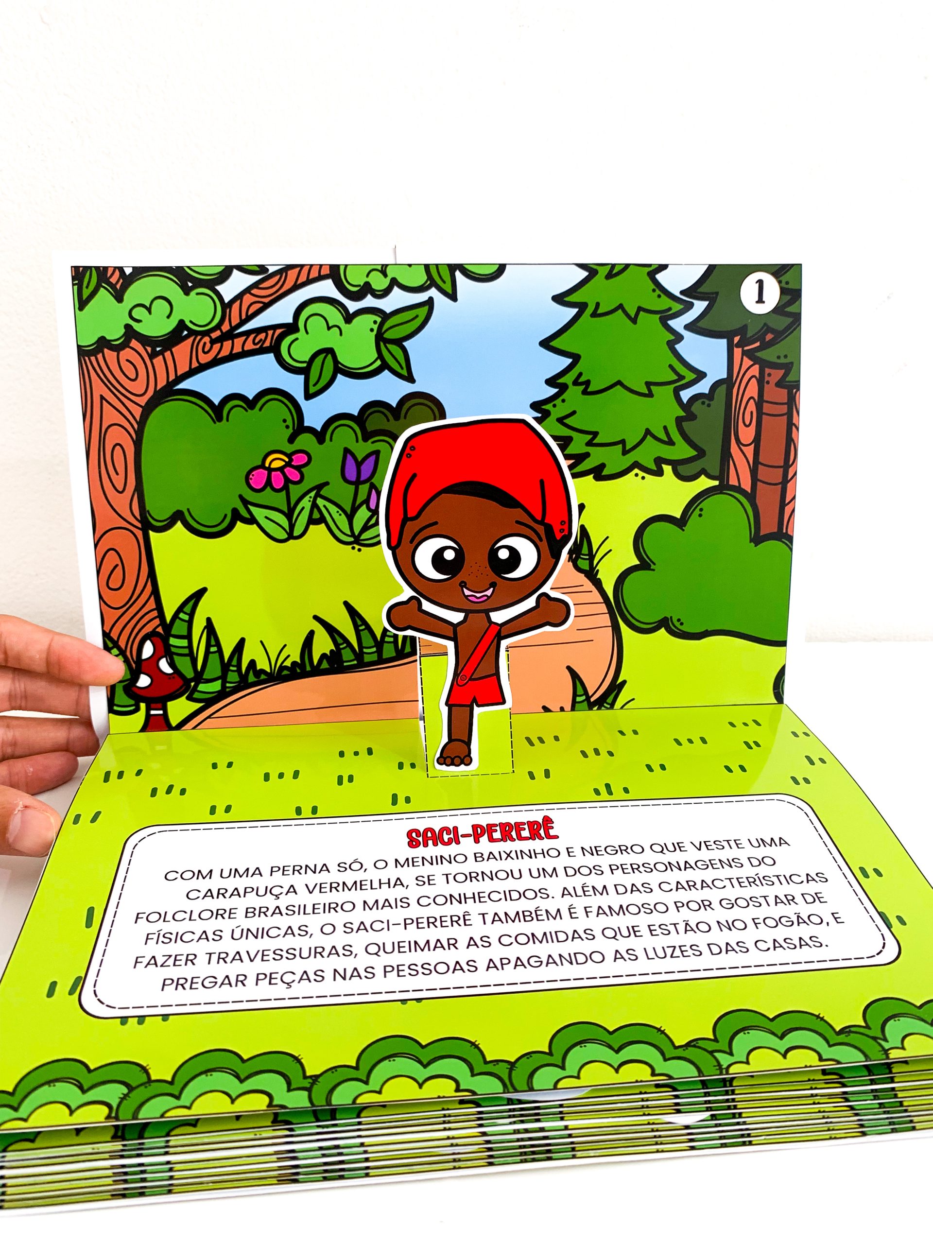 Livro 3D - Folclore Brasileiro - Imagem 2