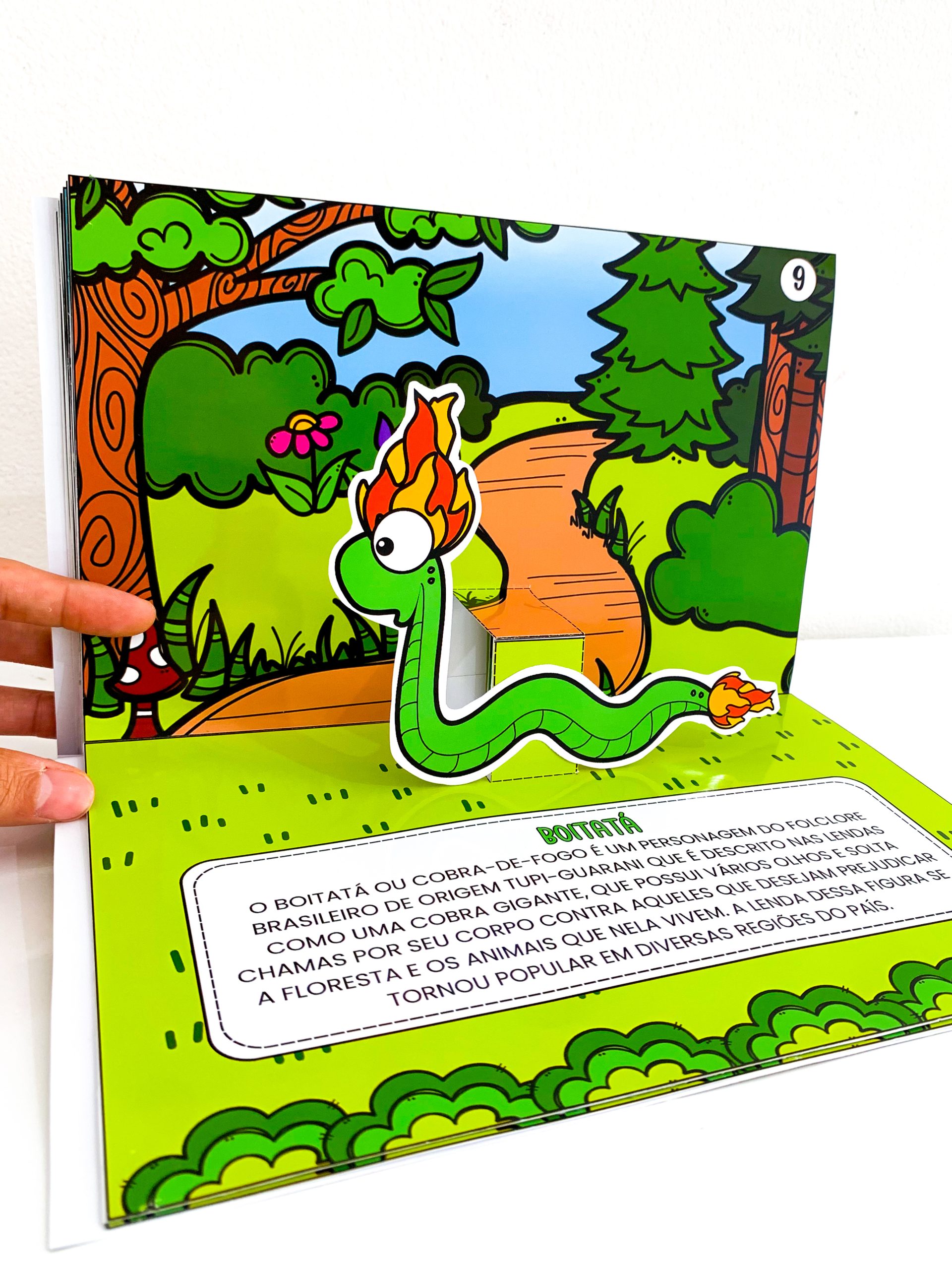 Livro 3D - Folclore Brasileiro - Imagem 3