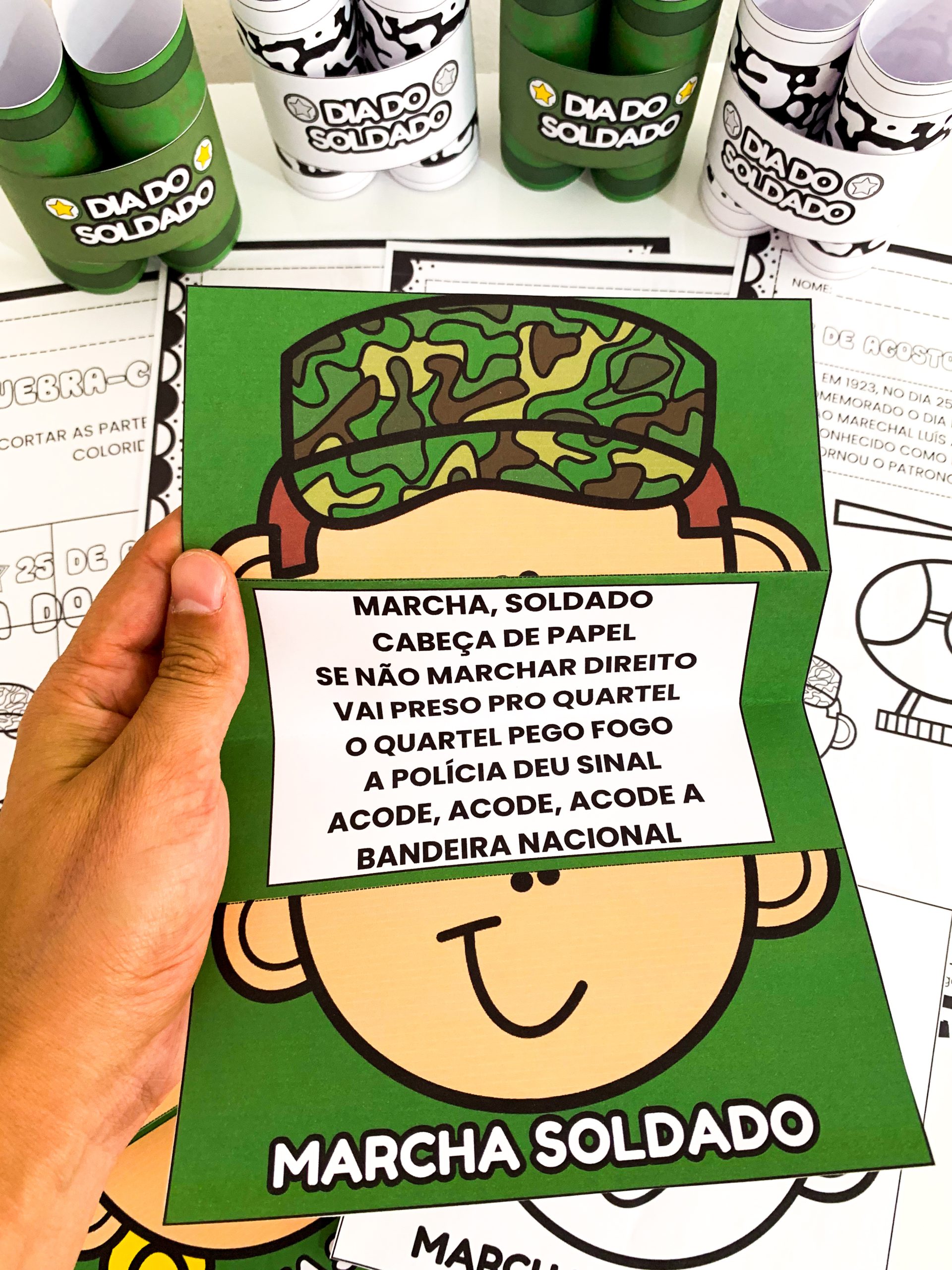 Atividades Dia do Soldado - Imagem 2
