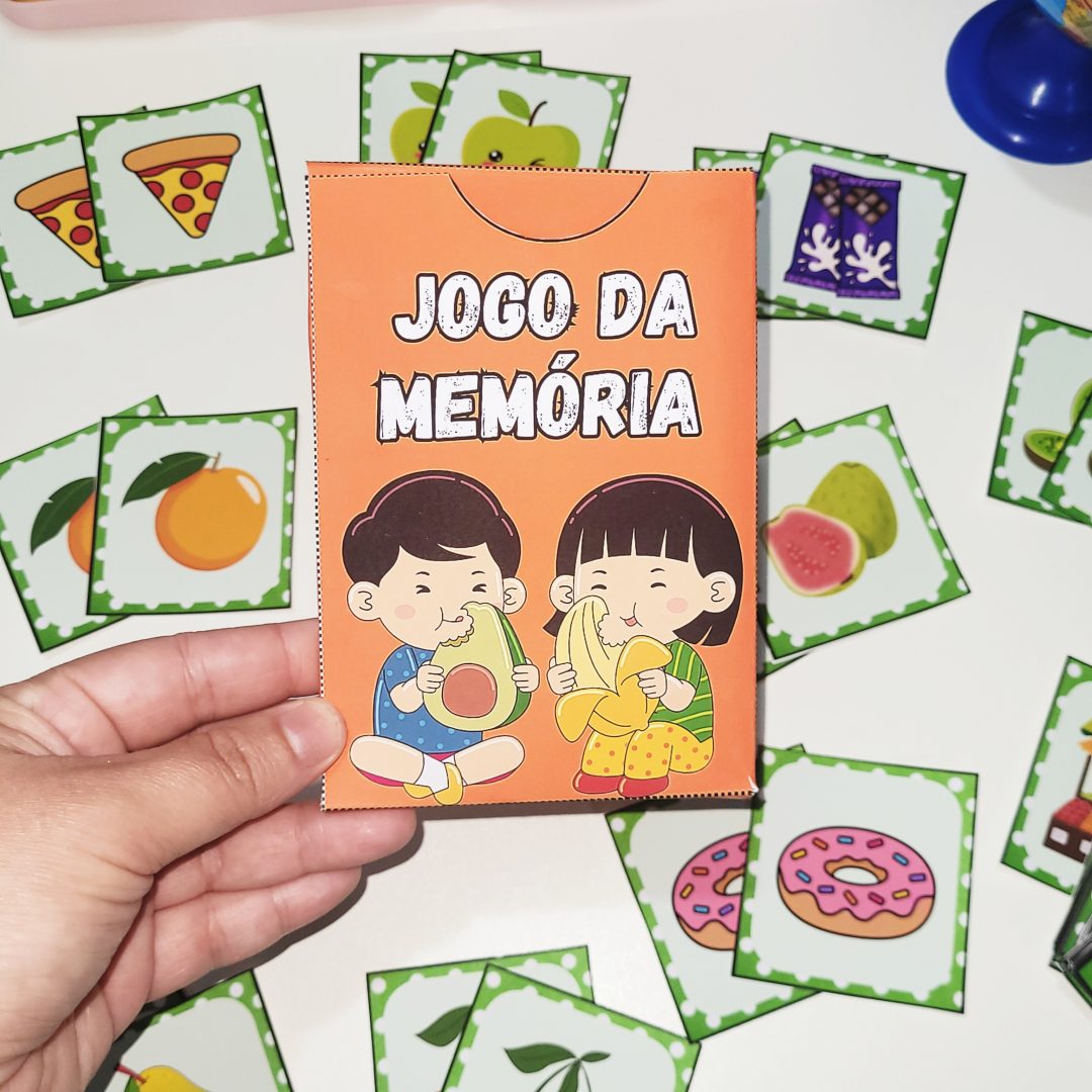 Jogo da Memória - Alimentação Saudável
