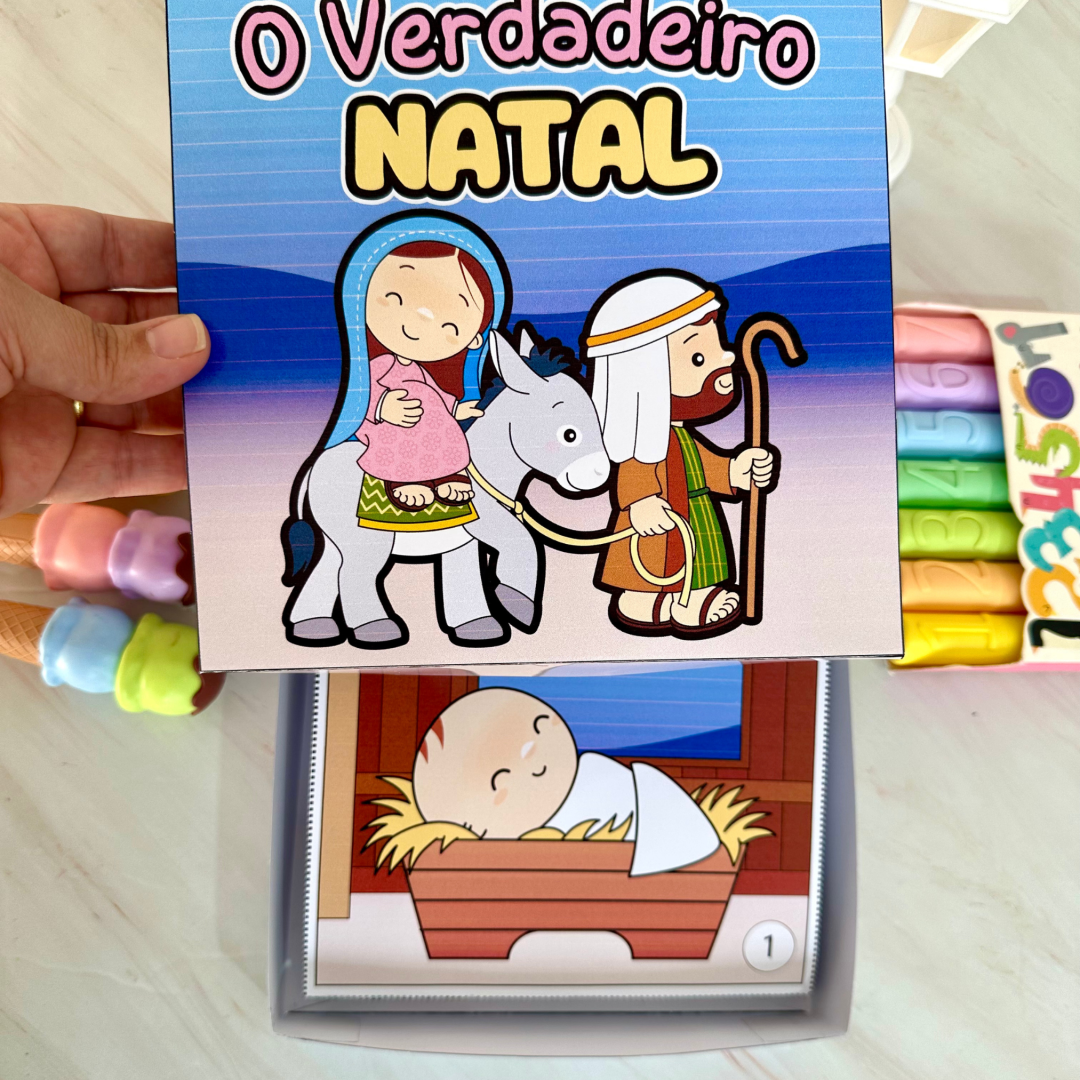 História na caixa: O Verdadeiro Natal