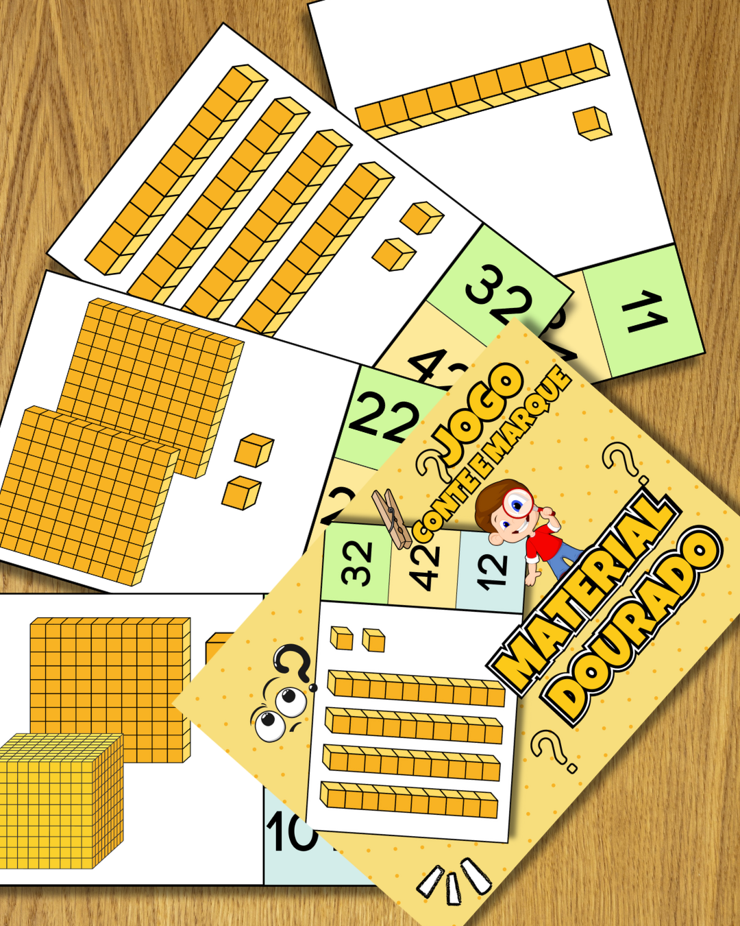 Material Dourado - Sistema de Numeração Decimal - Imagem 3