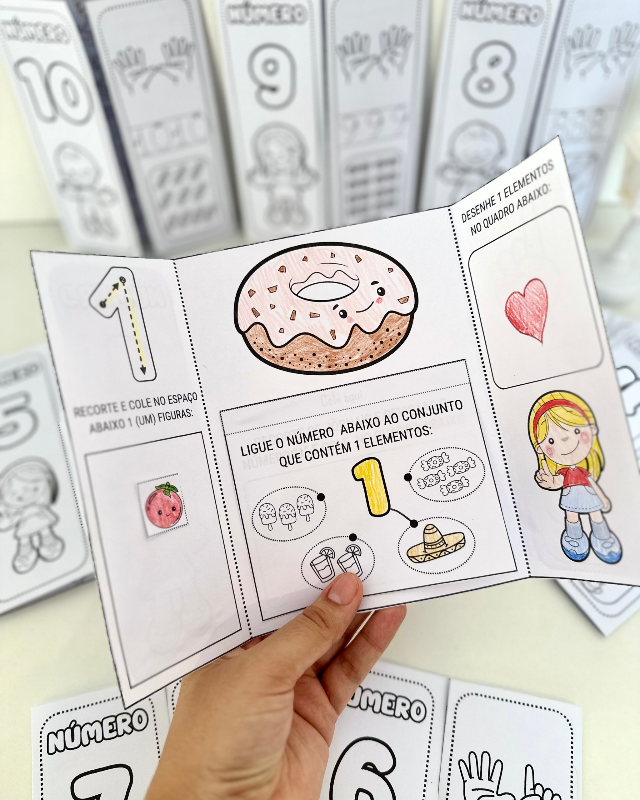 Lapbook Numerais de 0 a 10 - Imagem 4