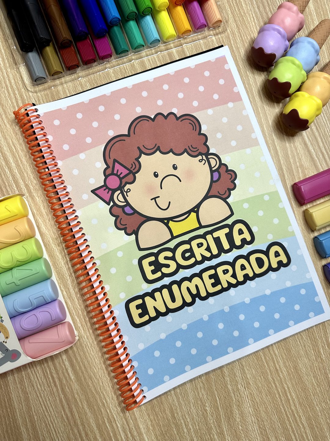 Apostila Escrita Enumerada – Clube Alfabetinho