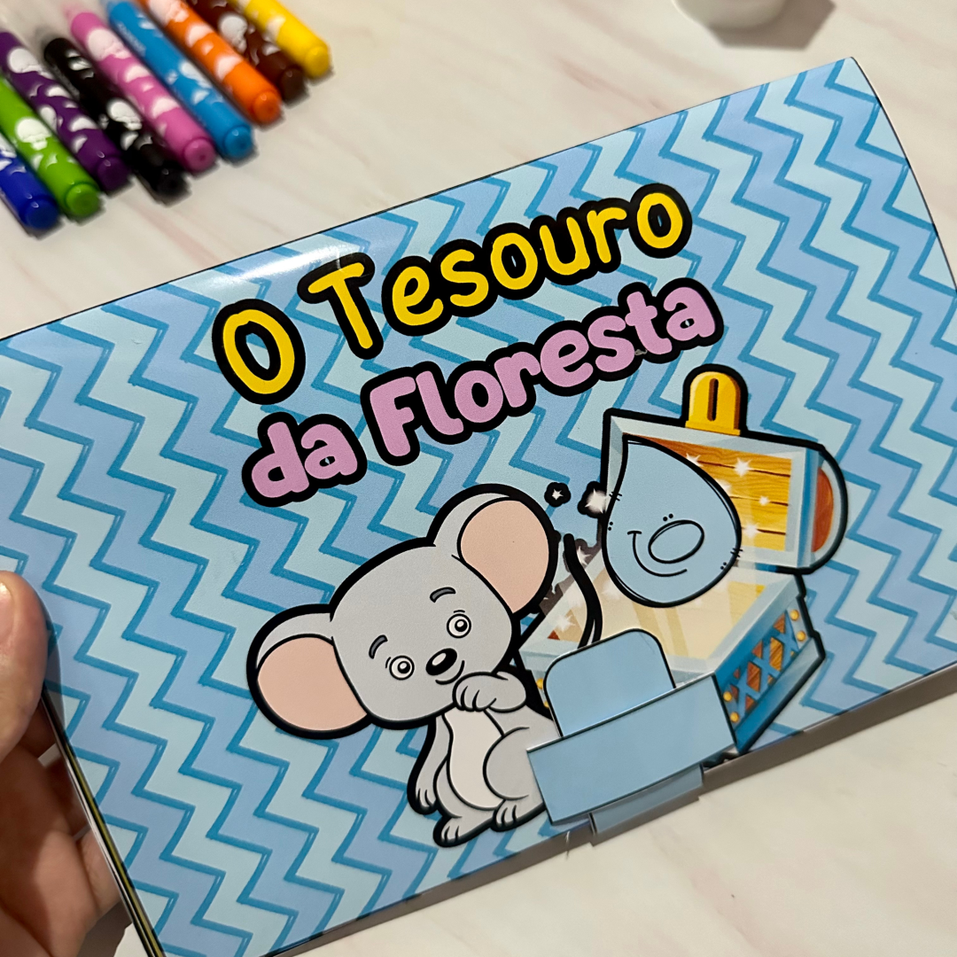 Livro 3D - O Tesouro na Floresta