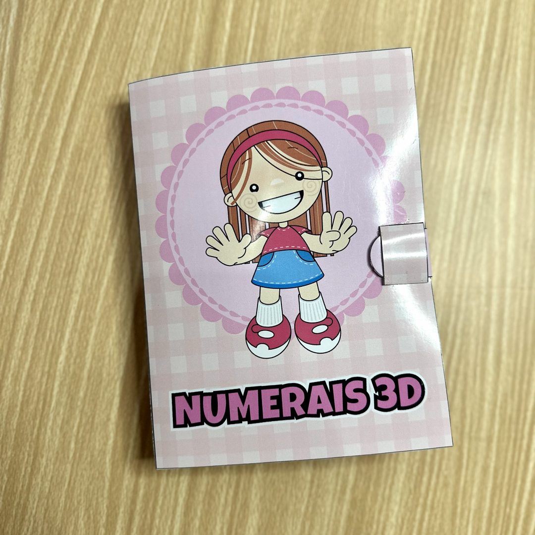 Livro 3D Numerais