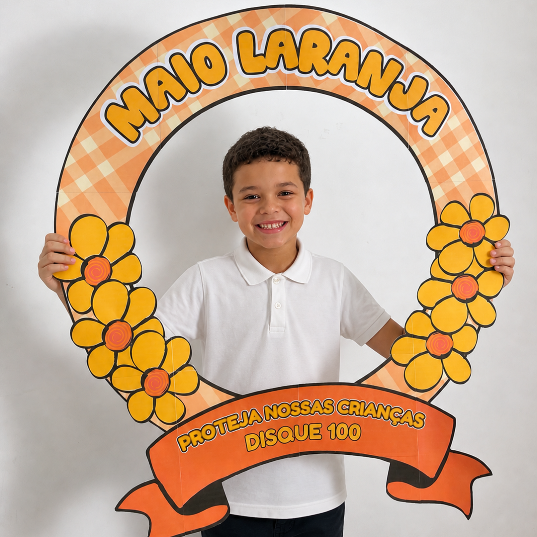 Bambolê Maio Laranja - Conscientização Infantil