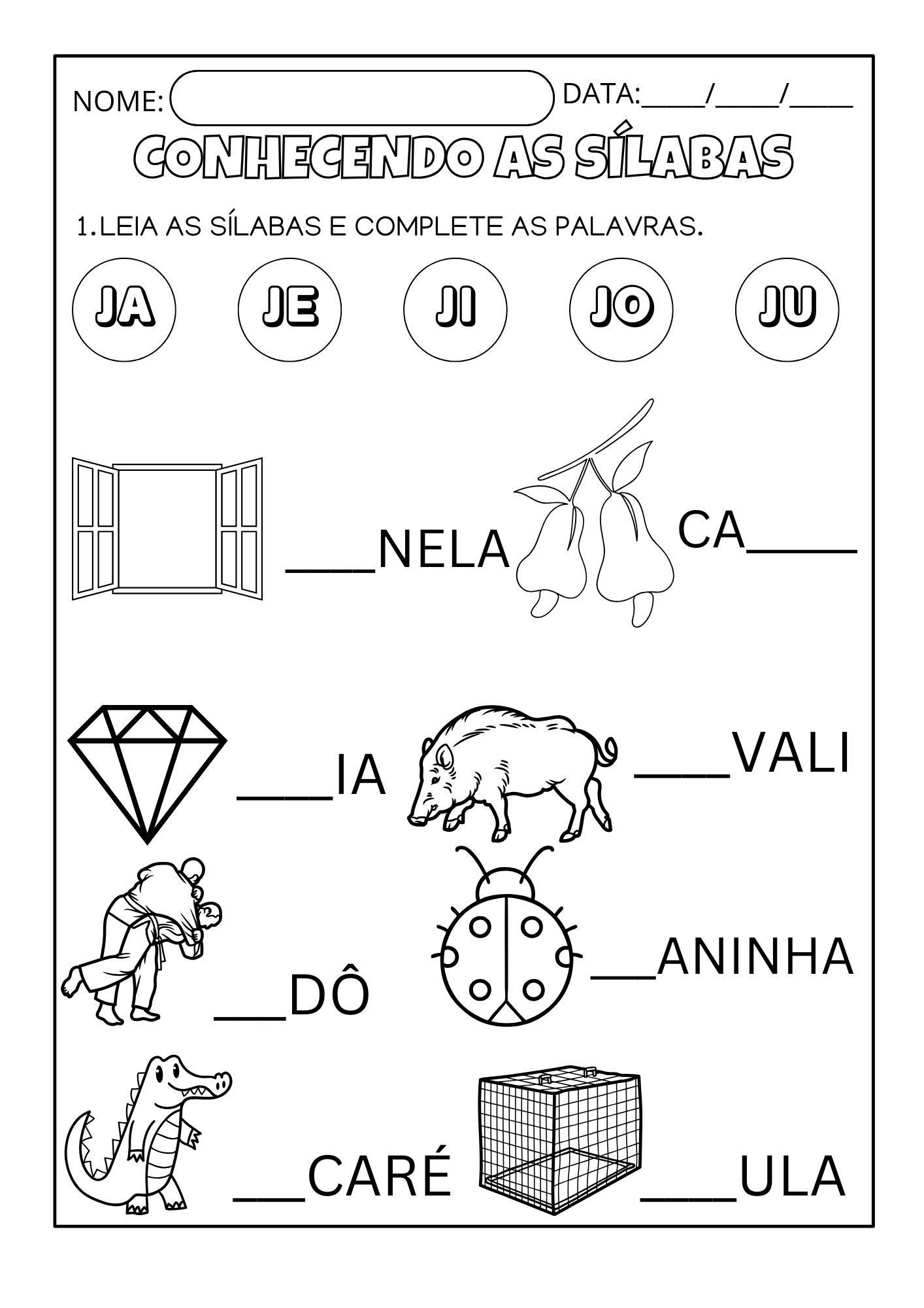 Conhecendo as Sílabas Simples - Imagem 2