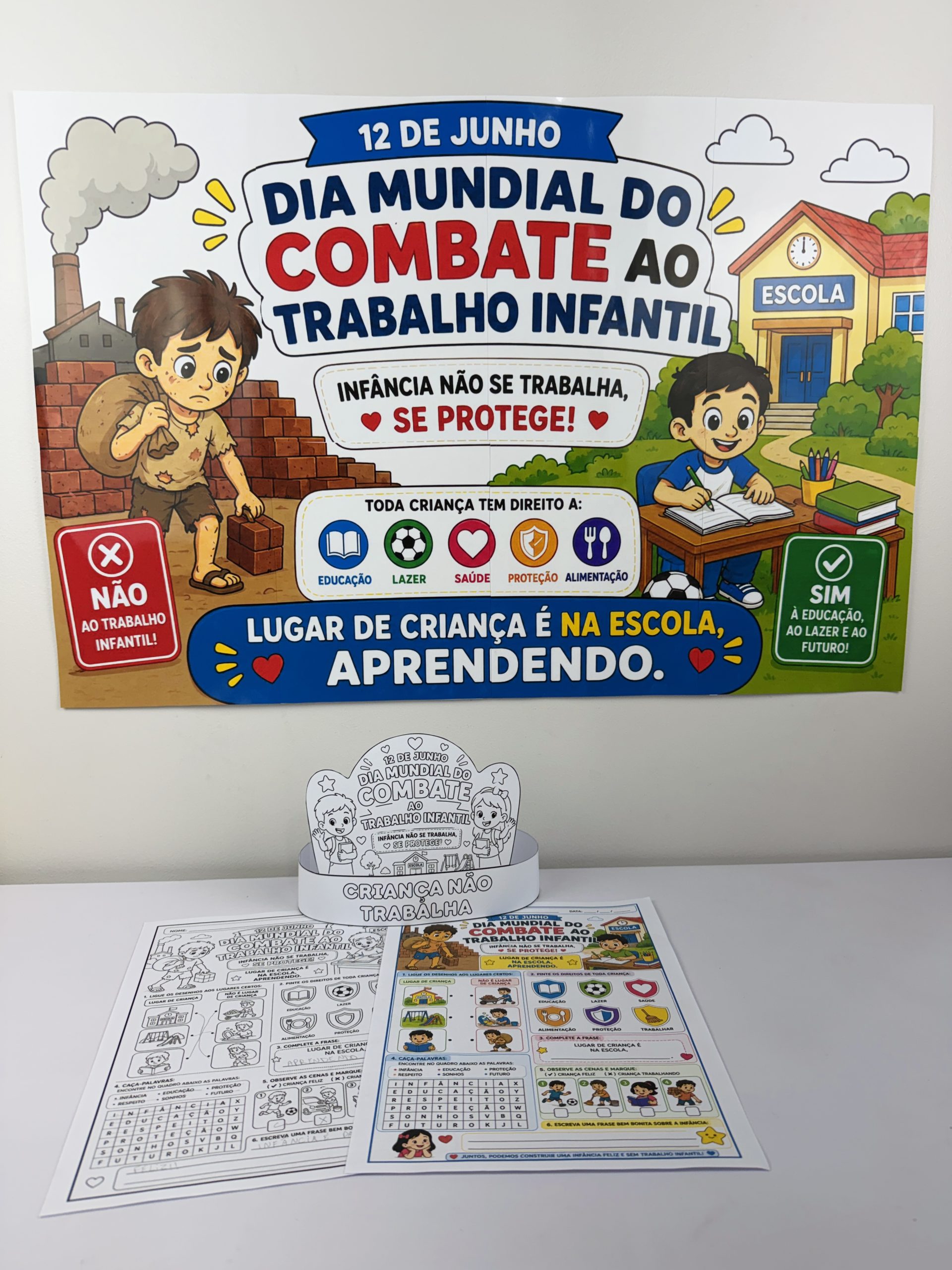 Combate ao Trabalho Infantil – Clube Alfabetinho
