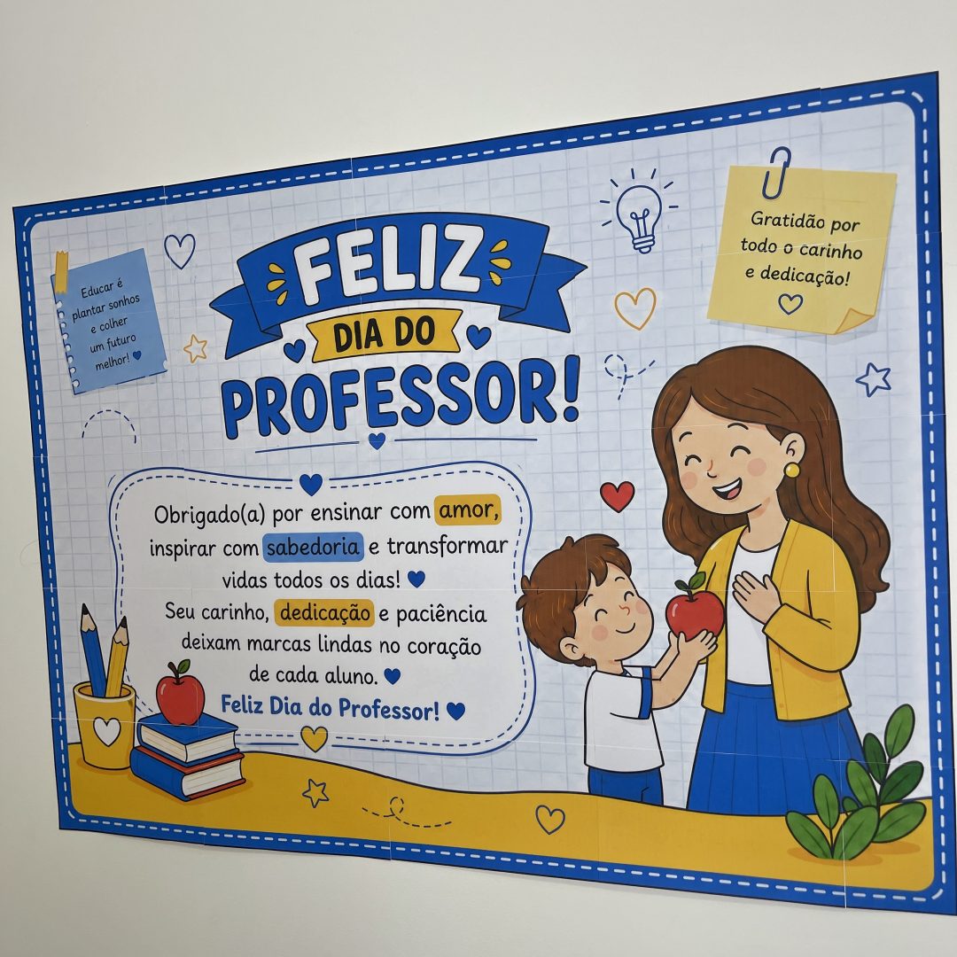 PAINEL FELIZ DIA DO PROFESSOR